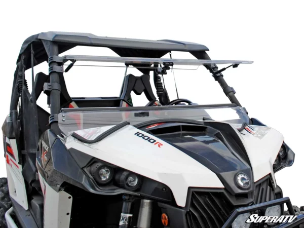 Can-am Maverick Scratch Resistant Flip Windshield