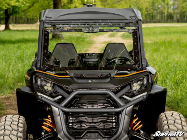 Can-am Commander Maxdrive Power Flip Windshield - Front