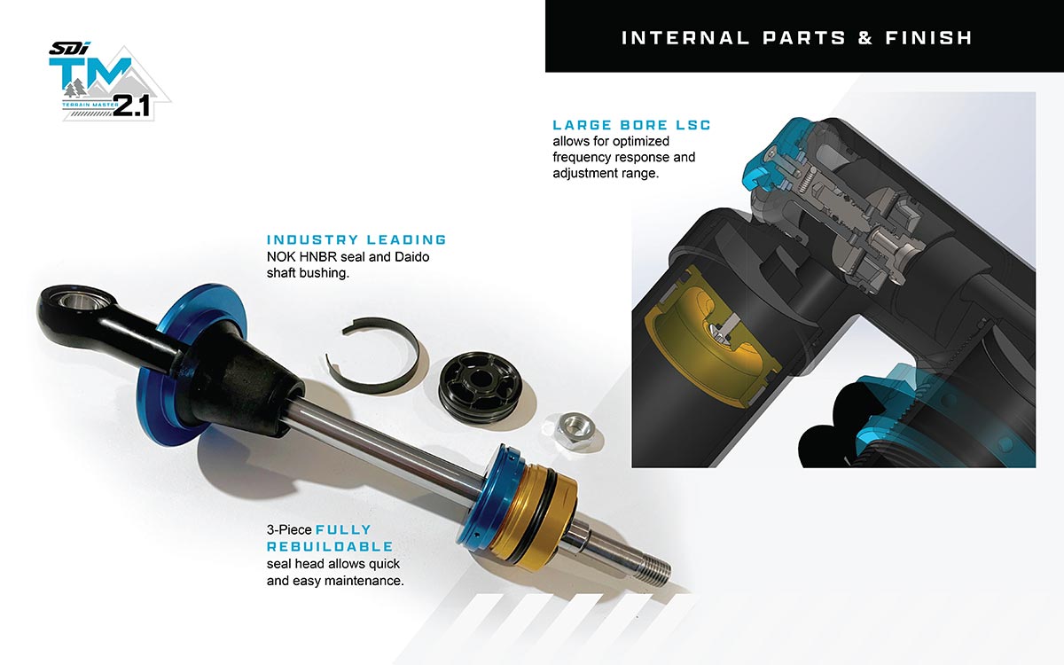 JBS Performance / Sdi Terrain Master 2.1 Shocks